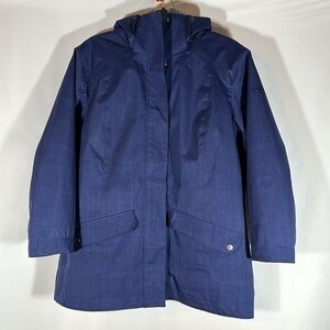 Columbia Sleet to Street 3-In-One Navy Blue & Grey Interchange Jacket